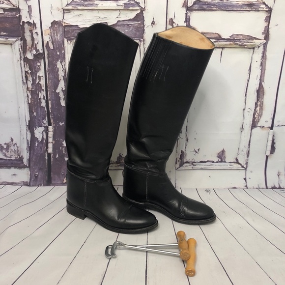 Bond Boot Co. Shoes - Vintage BOND BOOT CO Effingham black riding boots